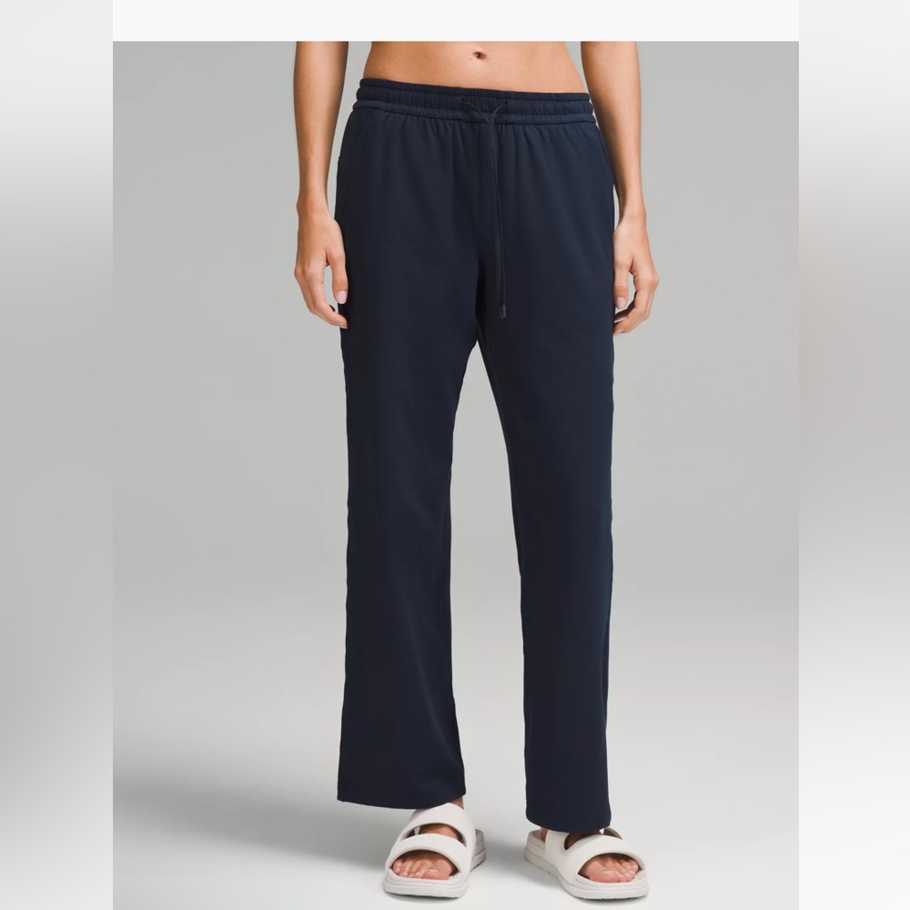 Soft Jersey Straight-Leg MR Pant *Short TRNV 6
